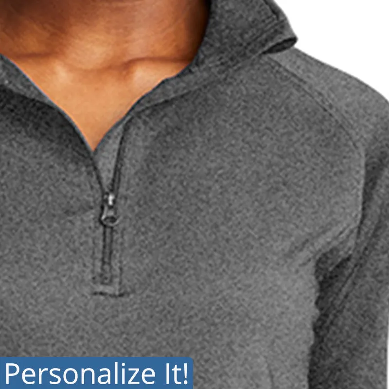 LST850 Ladies Sport-Wick® Stretch 1/2-Zip Pullover