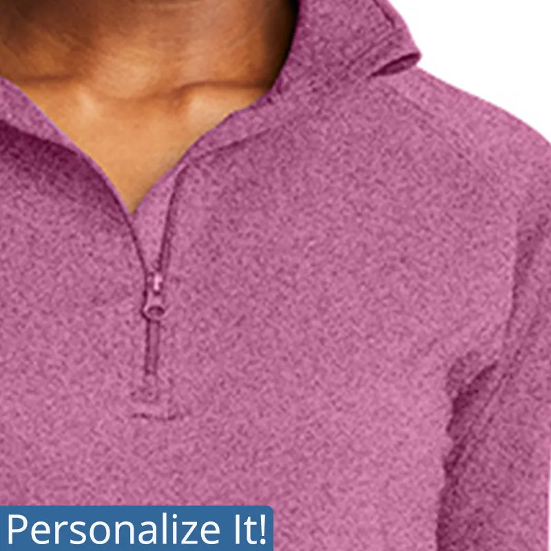 LST850 Ladies Sport-Wick® Stretch 1/2-Zip Pullover