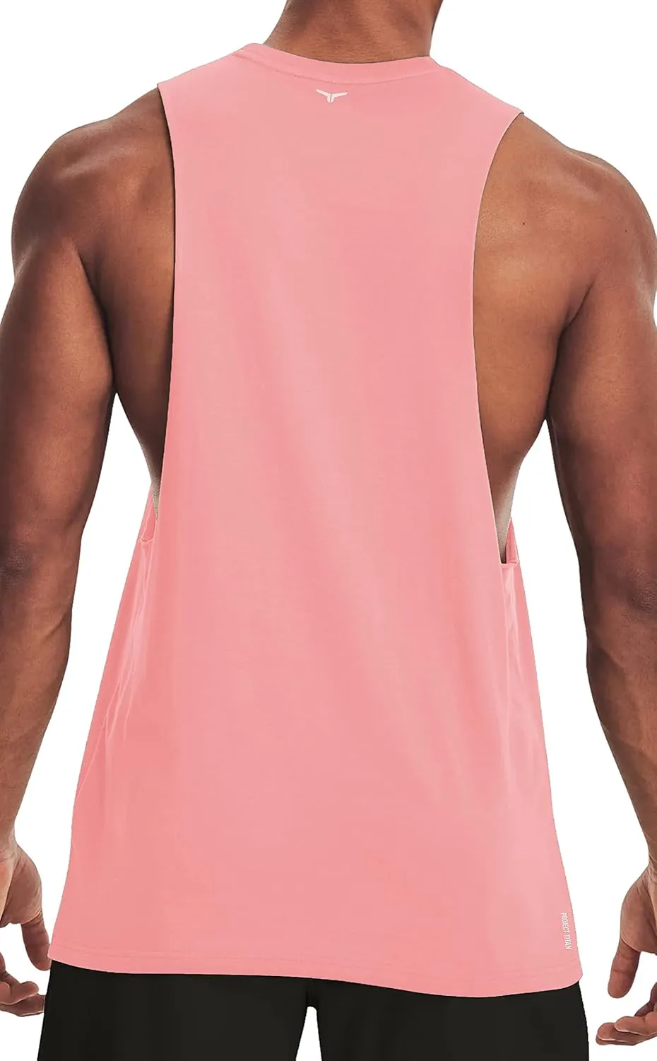 Men's Belief Drop Arm Tank Top Sleeveless Muscle T Shirts Gym Workout Stringers