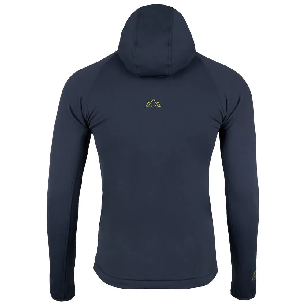 Mens Vandring Stretch Fleece Jacket (Storm Grey/Lime)