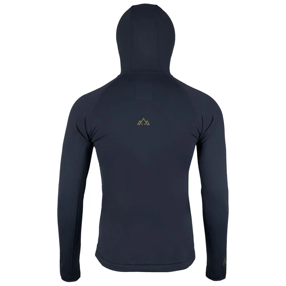 Mens Vandring Stretch Fleece Jacket (Storm Grey/Lime)