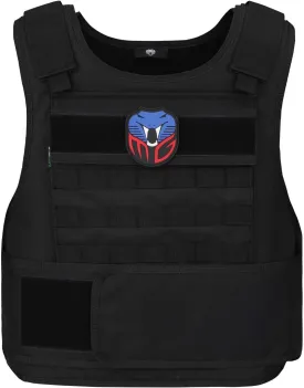 MGFLASHFORCE Tactical Vest for Men, Security Police Fbi Airsoft Vest