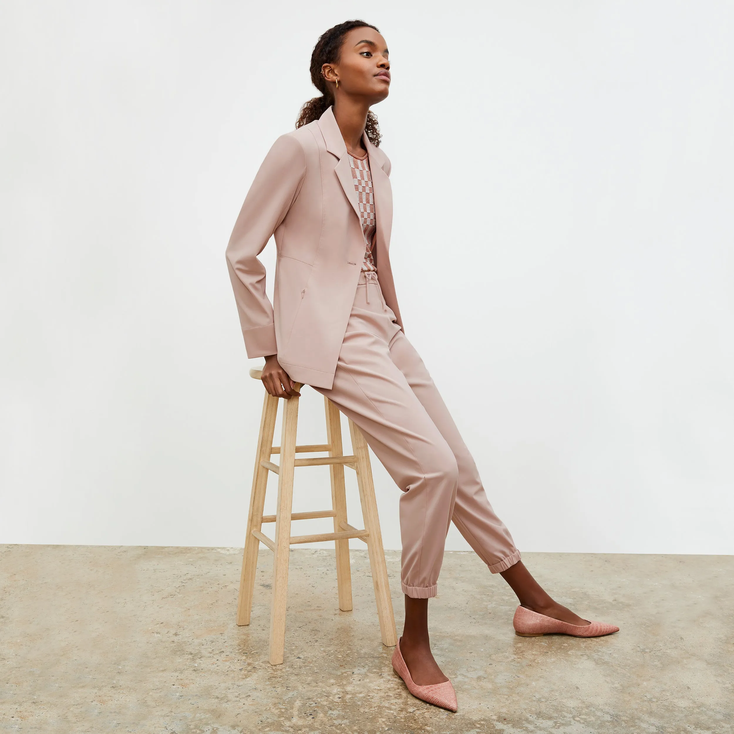 Moreland Jacket - OrigamiTech :: Blush