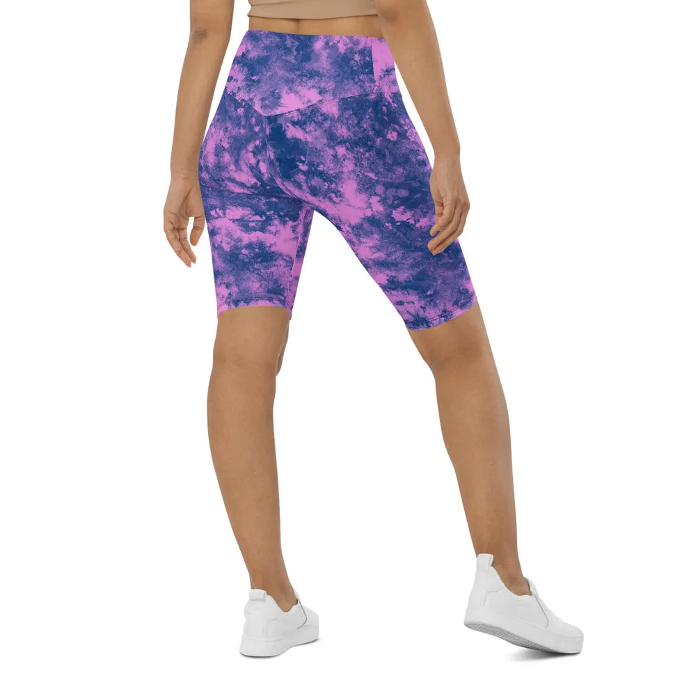 Navy Glaze Bike Shorts
