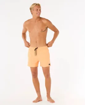 Offset Volley Shorts in Mandarin