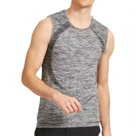 Ohmme Chandra Mens Yoga Vest - Grey