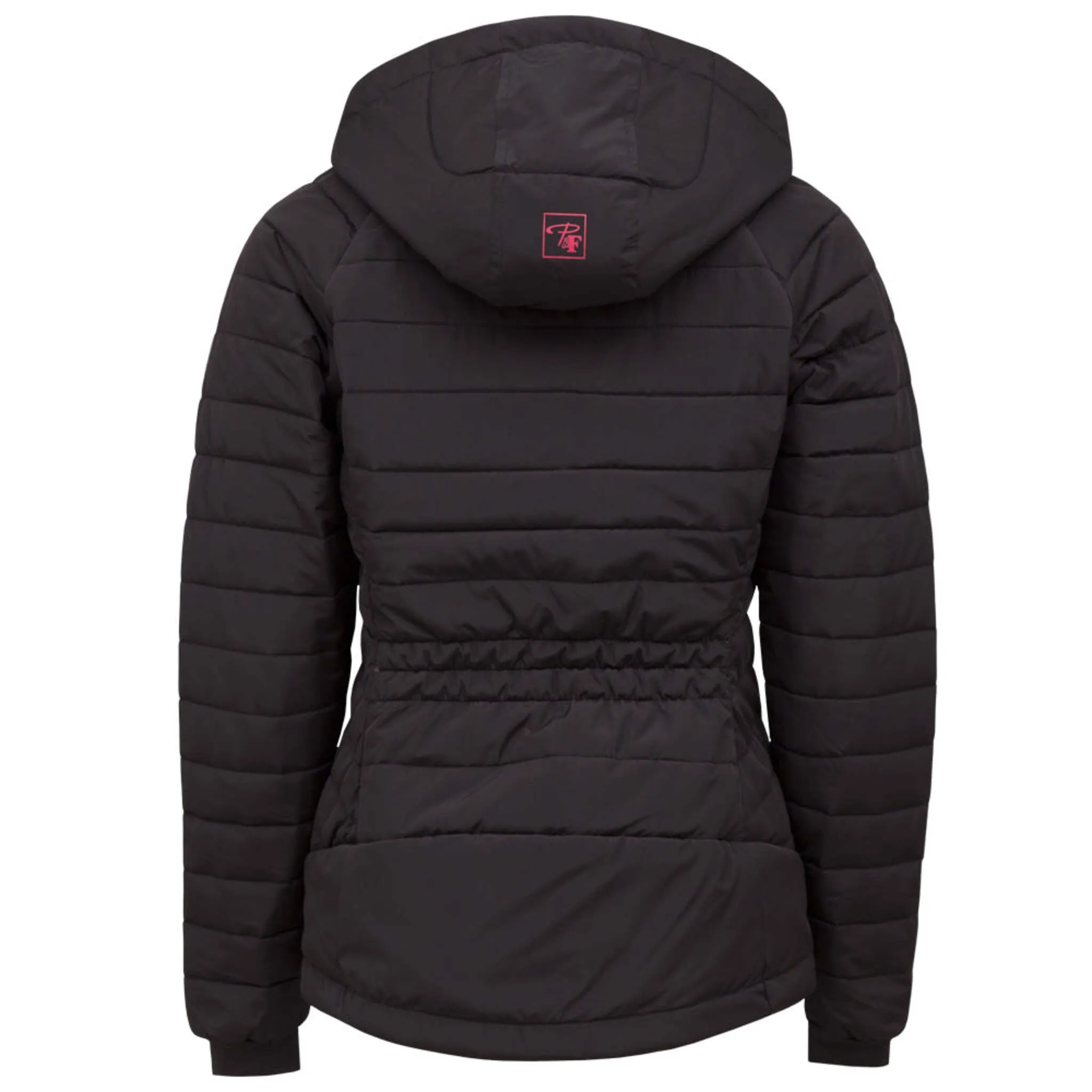 P&F Women's Work Jacket 490 - Insulated, Water-Repellent, Packable, Adjustable Hood, Zippered Pockets, Cold-Stopper Cuffs, Lightweight | Sizes XS-2XL