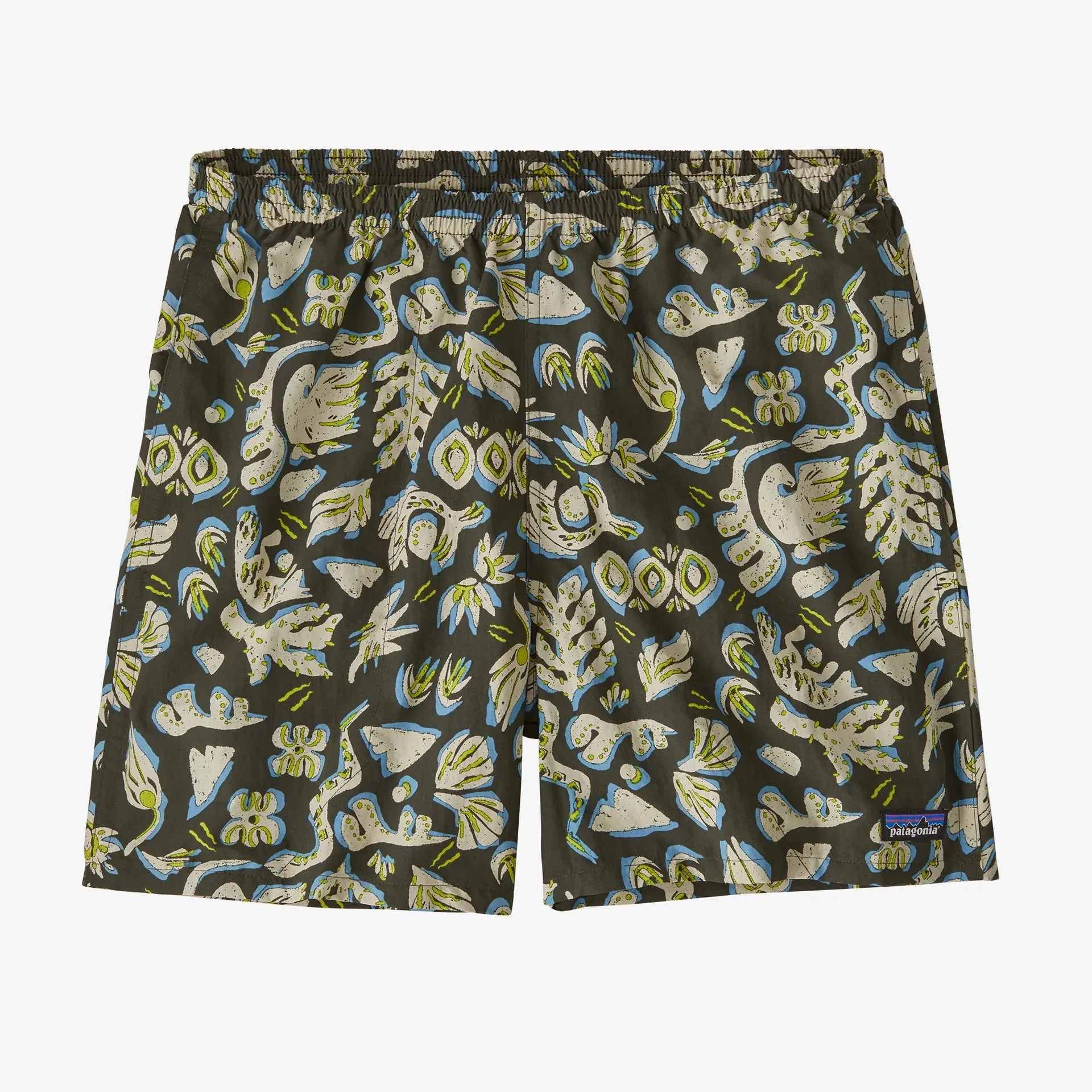 Patagonia Baggies Shorts 5" (Men's) Across Oceans: Pine Needle Green