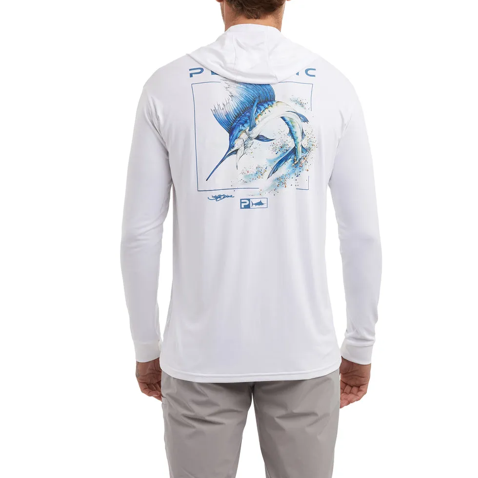 Pelagic Aquatek Goione Sailfish Hooded Fishing Shirt