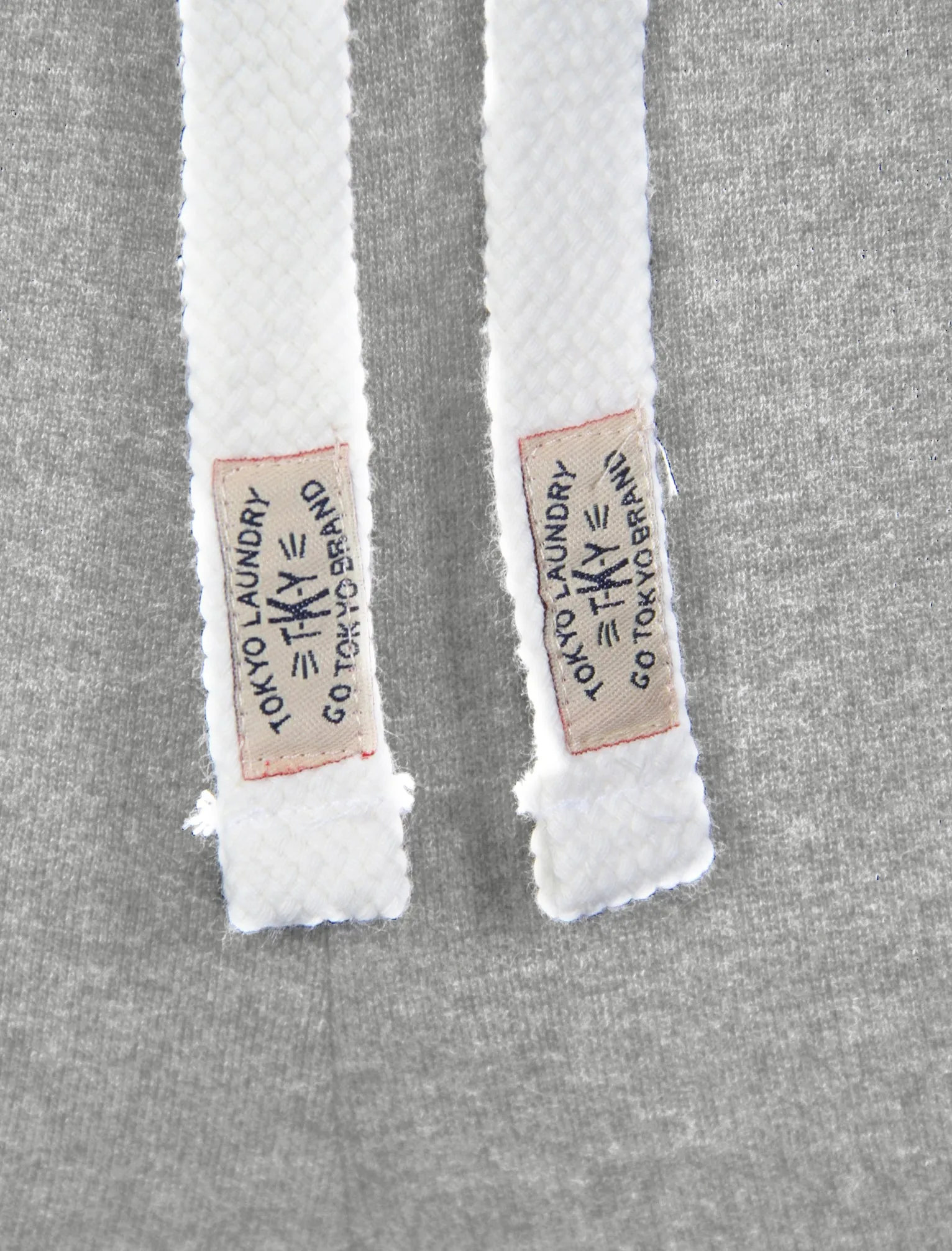 Point Maison Cuffed Joggers in Light Grey Marl - Tokyo Laundry