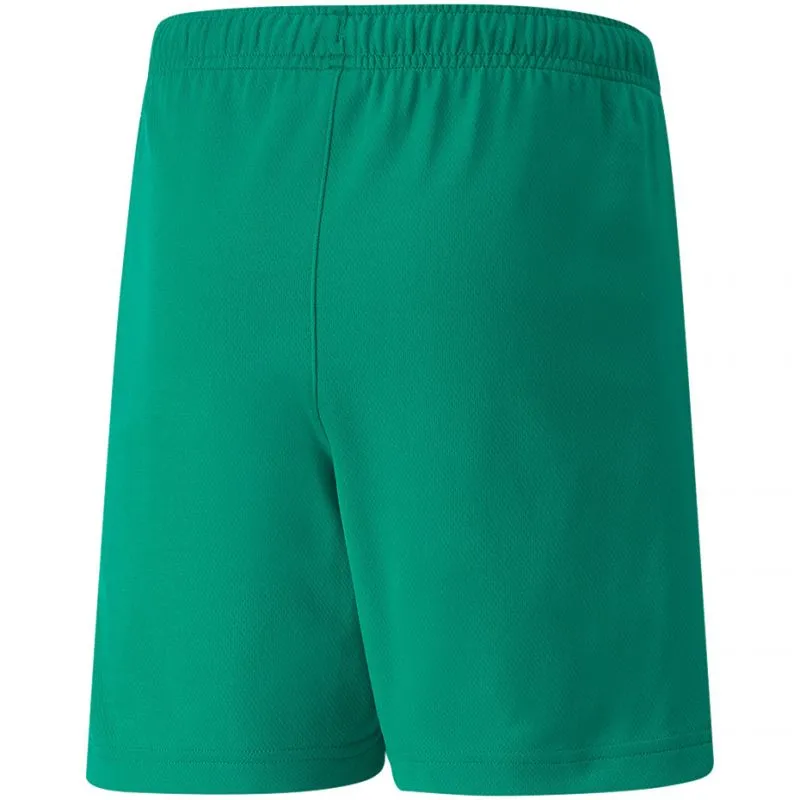 Puma Kids' teamRISE Quick-Dry Training Shorts - Green 704943 05