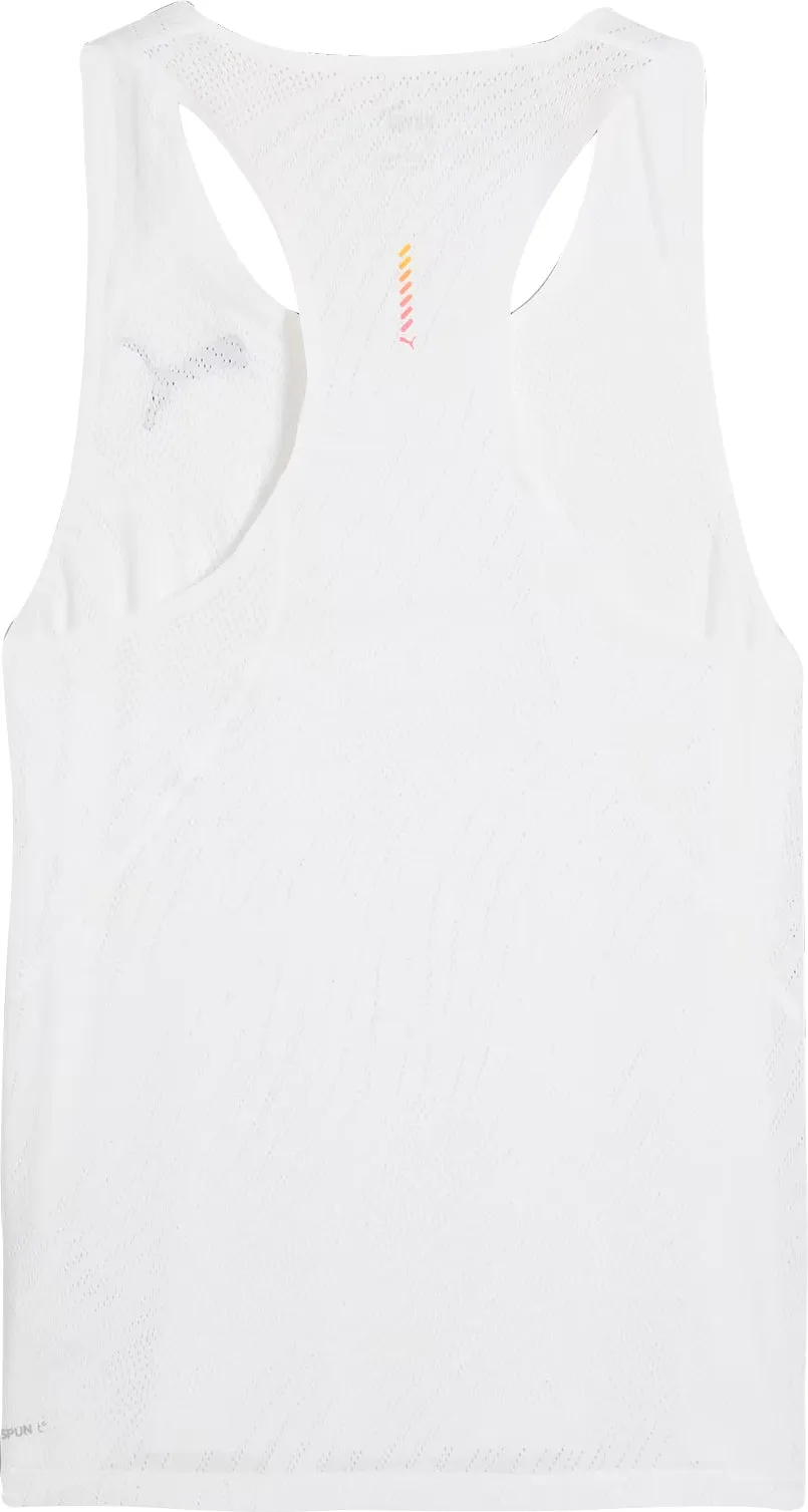 Puma Run Ultraspun Mens Running Vest - White