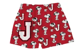 Red Snoopy J Boxer Shorts