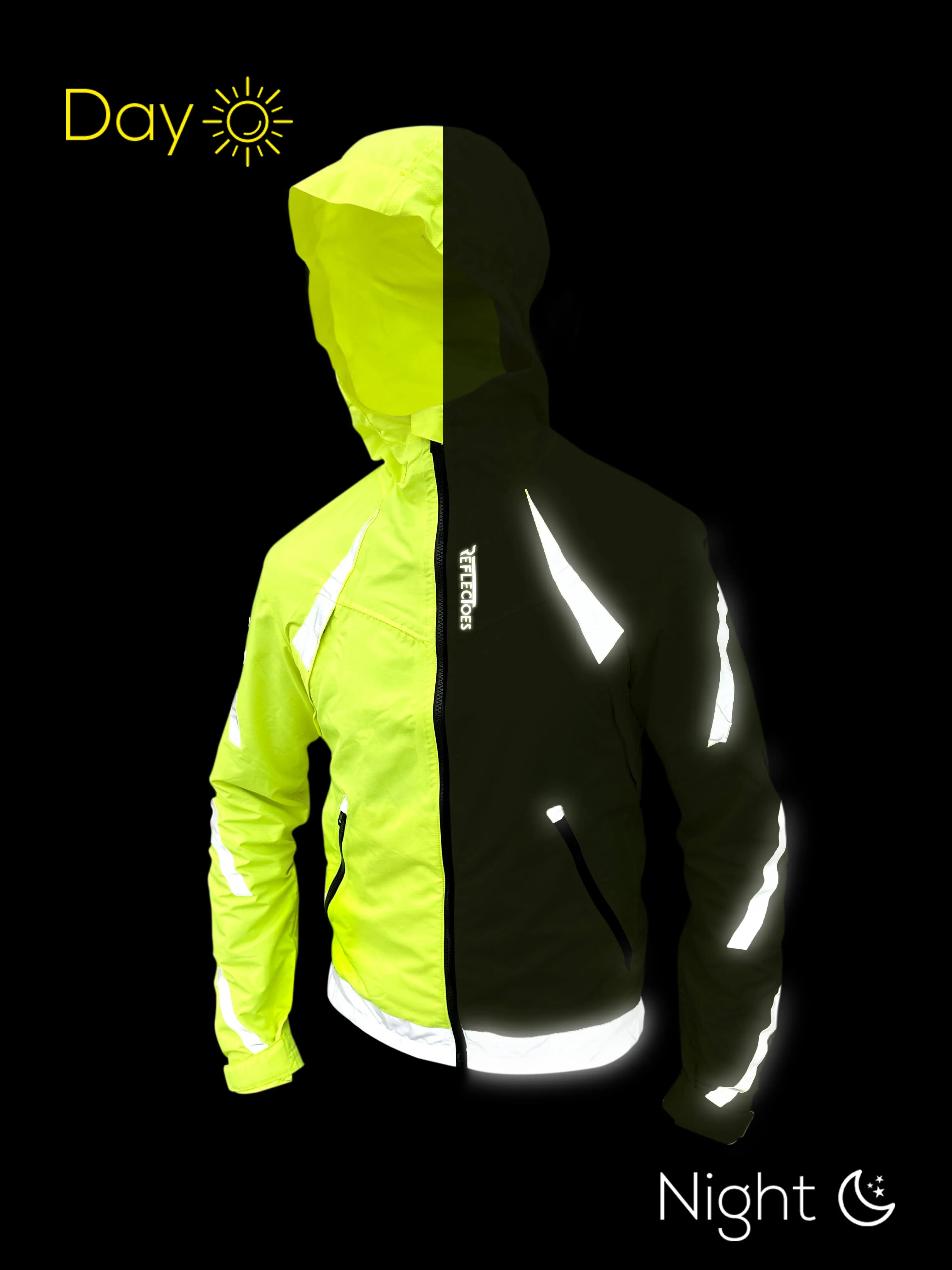 Reflective Windbreaker Jacket - ReflecToes