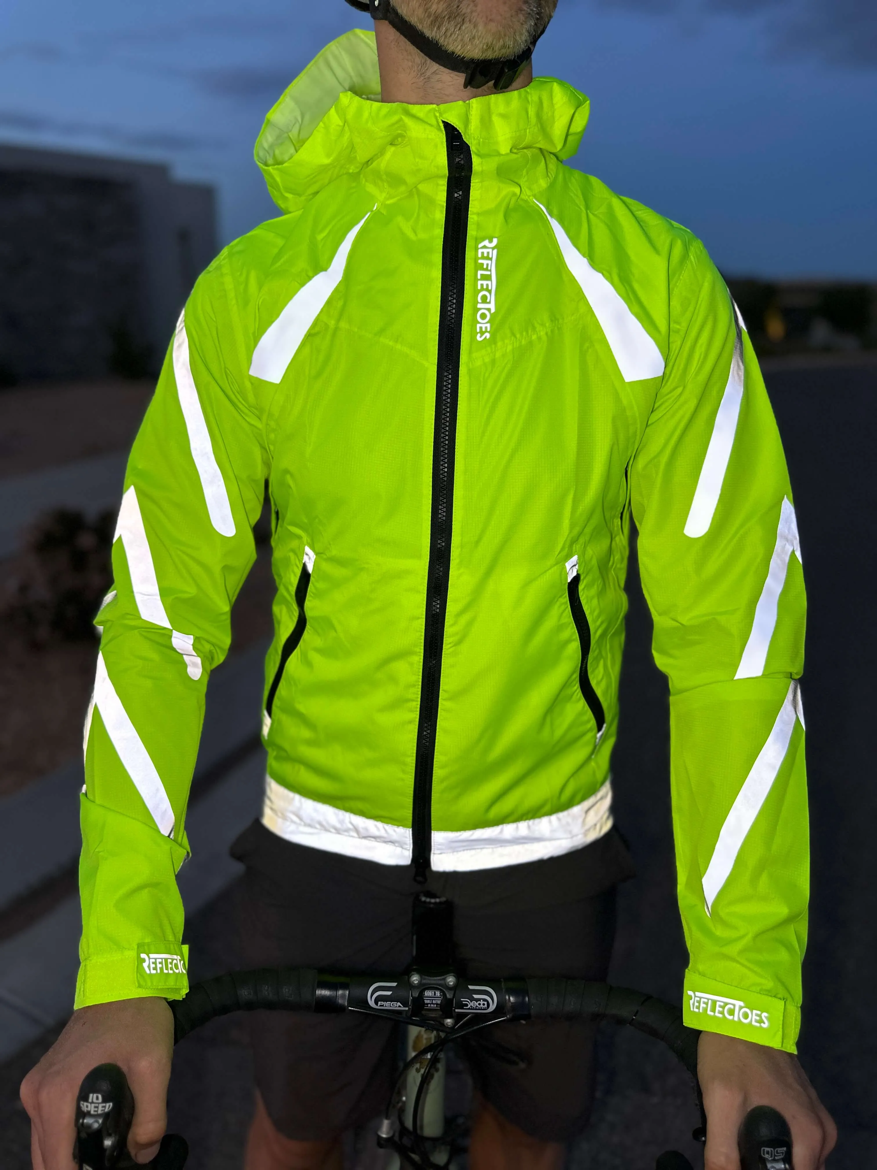 Reflective Windbreaker Jacket - ReflecToes
