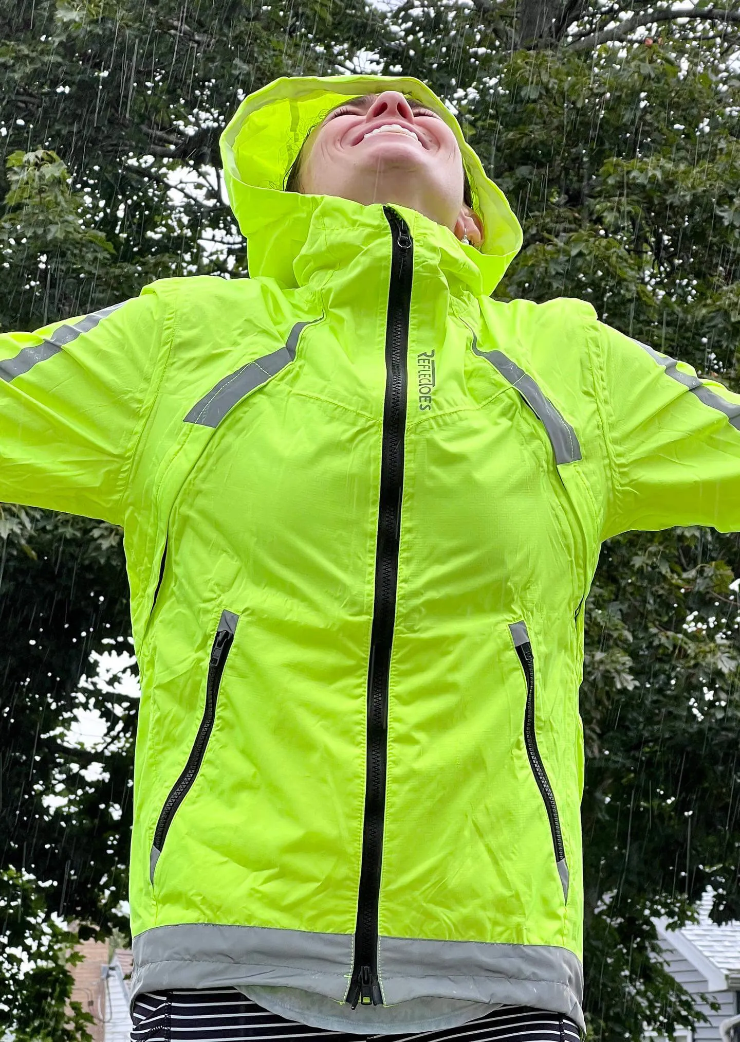 Reflective Windbreaker Jacket - ReflecToes