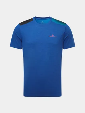 Ronhill Mens Life S/S Tee Blue