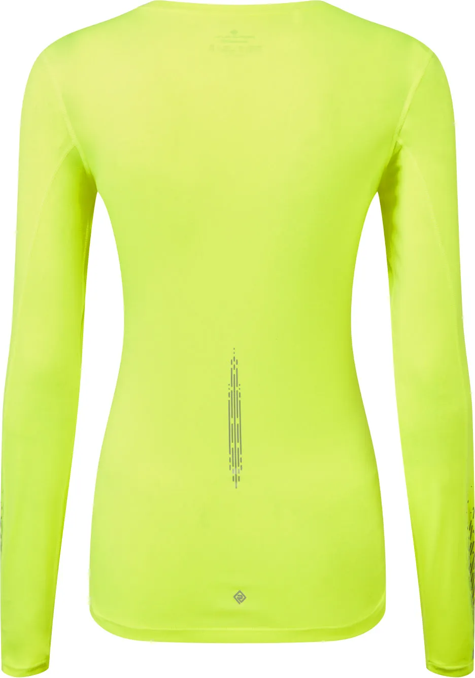 Ronhill Tech Reflect Long Sleeve Womens Running Top - Yellow
