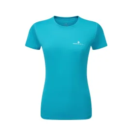 Ronhill | Women's Core S/S Tee - Azure/Bright White