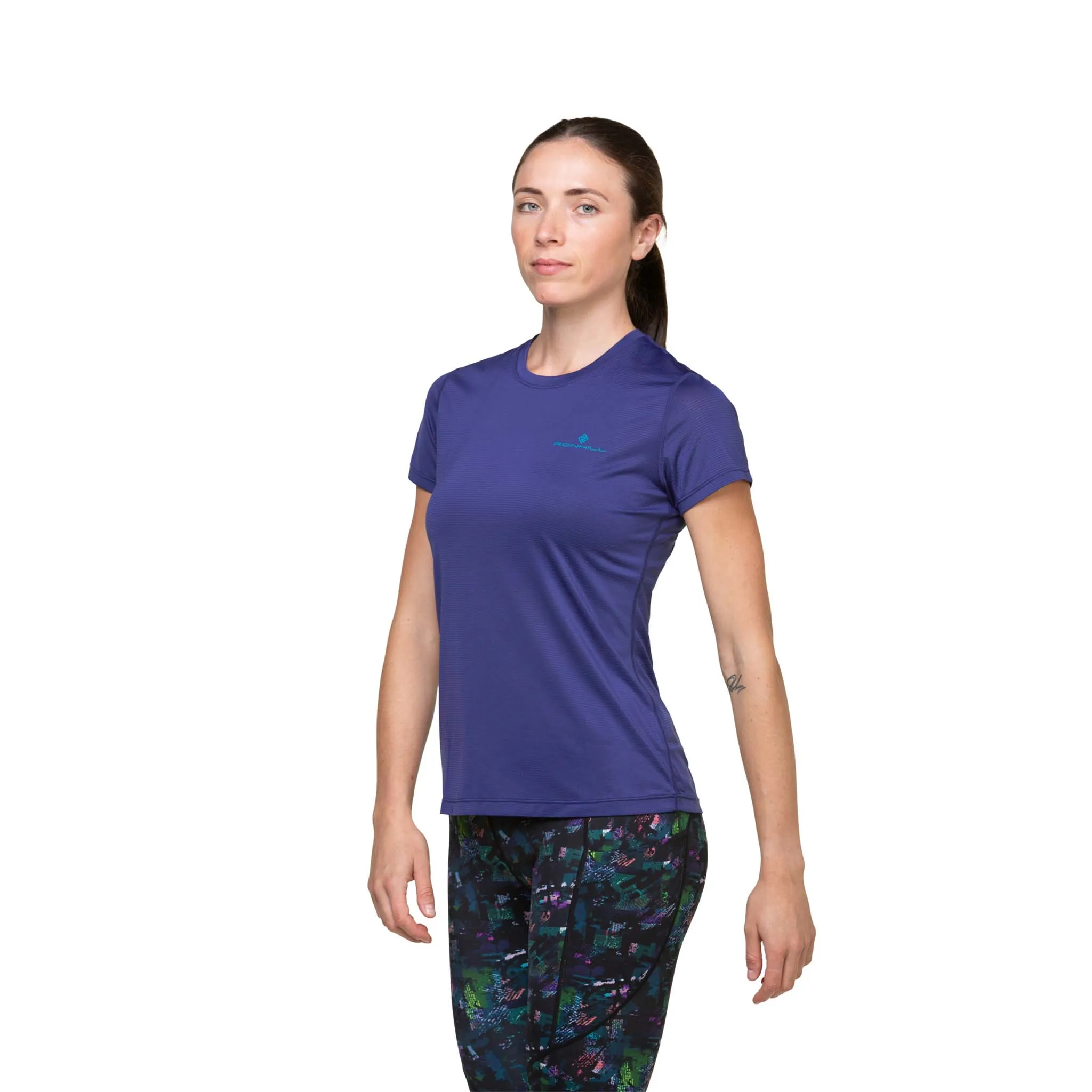 Ronhill | Women's Tech S/S Tee - Deep Ocean/Marine