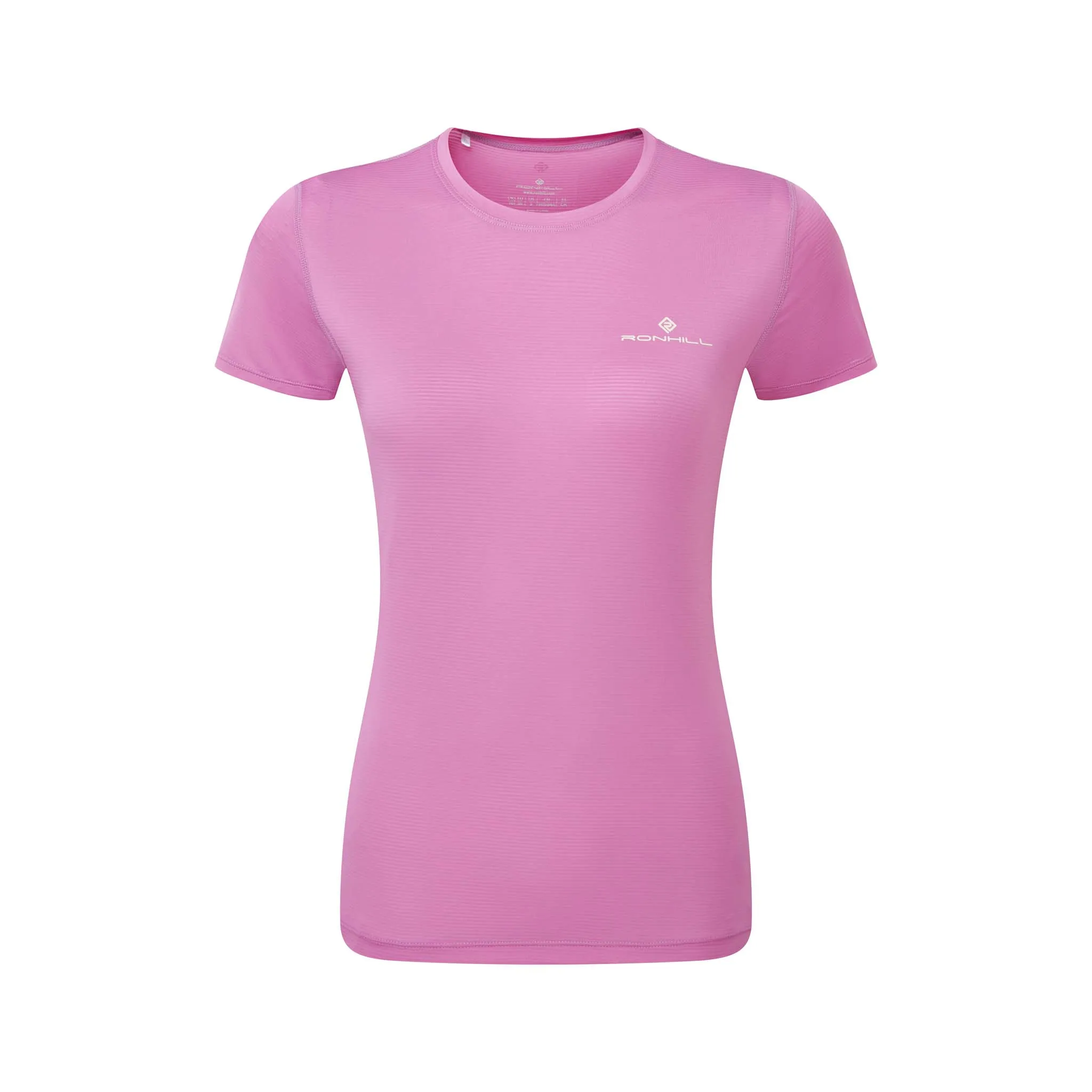 Ronhill | Women's Tech S/S Tee - Fuchsia/Honeydew