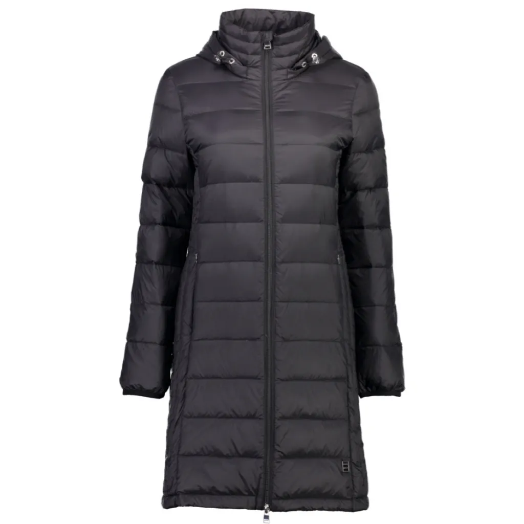 Sarah Women's 90/10 Packable Down Coat -Black