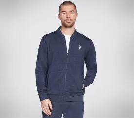 SKECHERS HOODLESS HOODIE ULTRA GO JACKET - M3JA212 - NVY