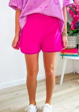 The Trail Shorts - Fuchsia