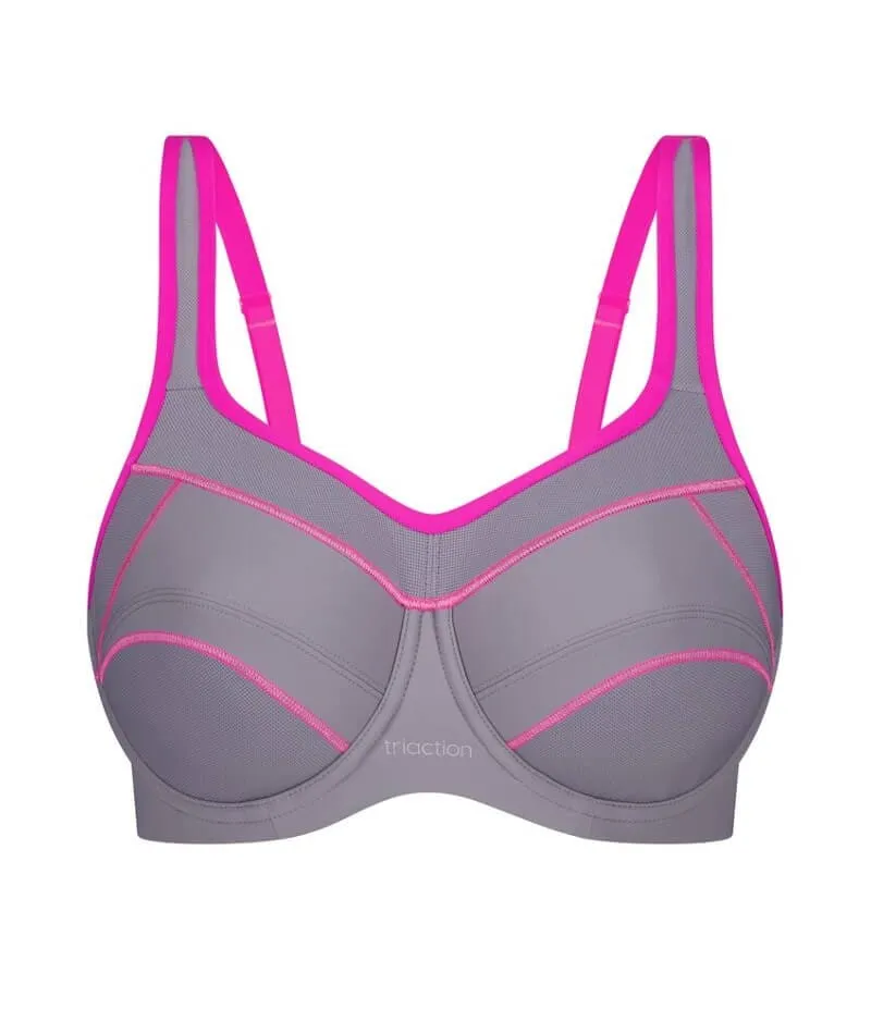 Triumph Triaction Performance Sports Bra - Quicksilver