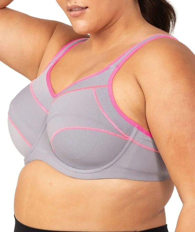 Triumph Triaction Performance Sports Bra - Quicksilver