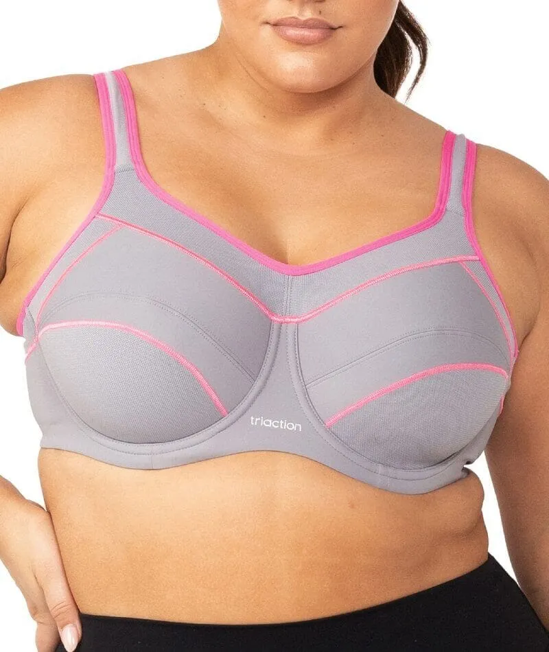 Triumph Triaction Performance Sports Bra - Quicksilver