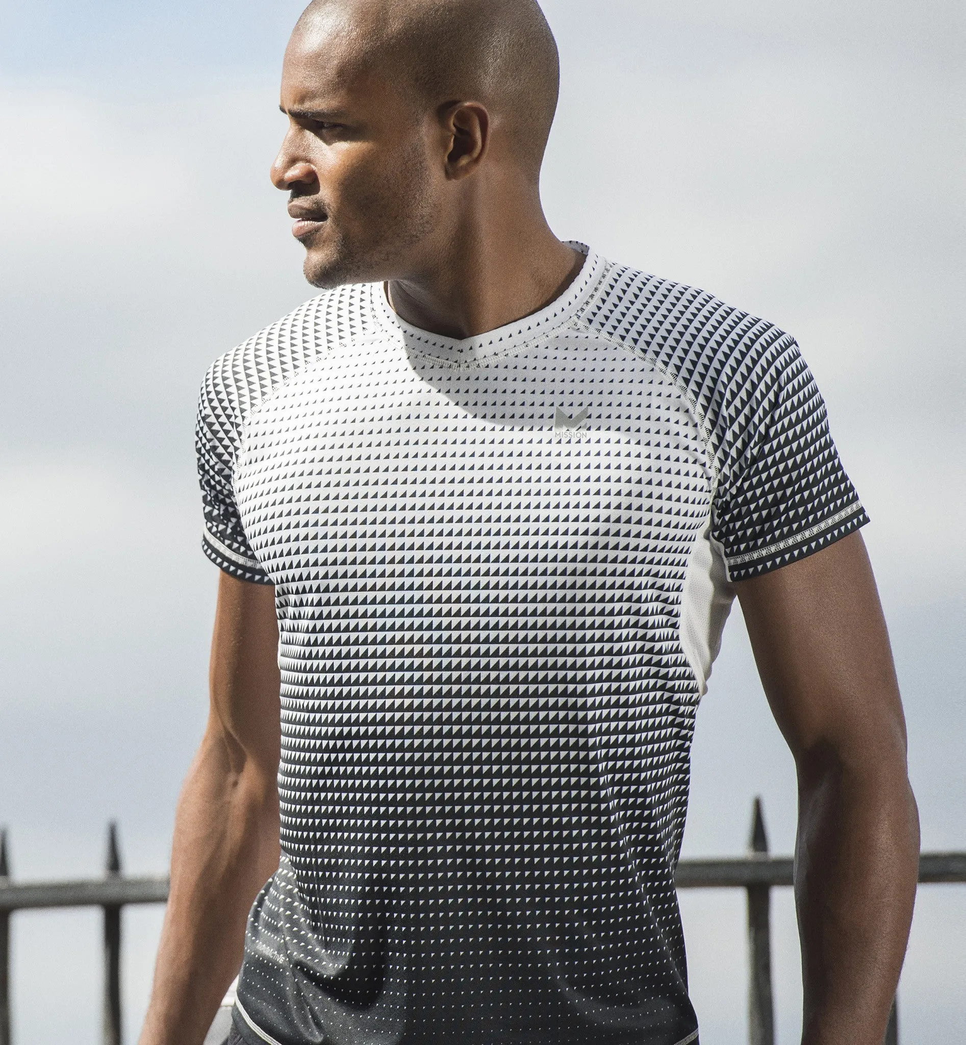 Vaporactive Stratus Short Sleeve Running T-Shirt  | Estate Blue Ombre