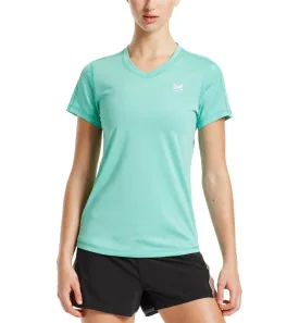 VaporActive Stratus Short Sleeve Running T-Shirt | Pool Blue