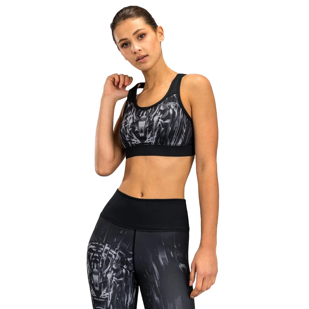 Venum Tiger Sports Bra Black/Silver