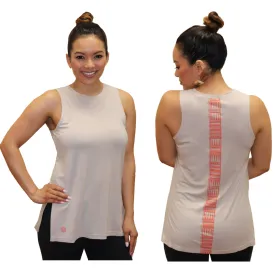 Women's Cotton / Spandex Super Soft Tank - Samoan Tattoo Kuahiwi Design