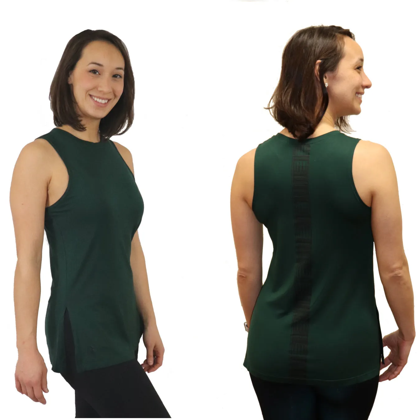 Women's Cotton / Spandex Super Soft Tank - Samoan Tattoo Kuahiwi Design