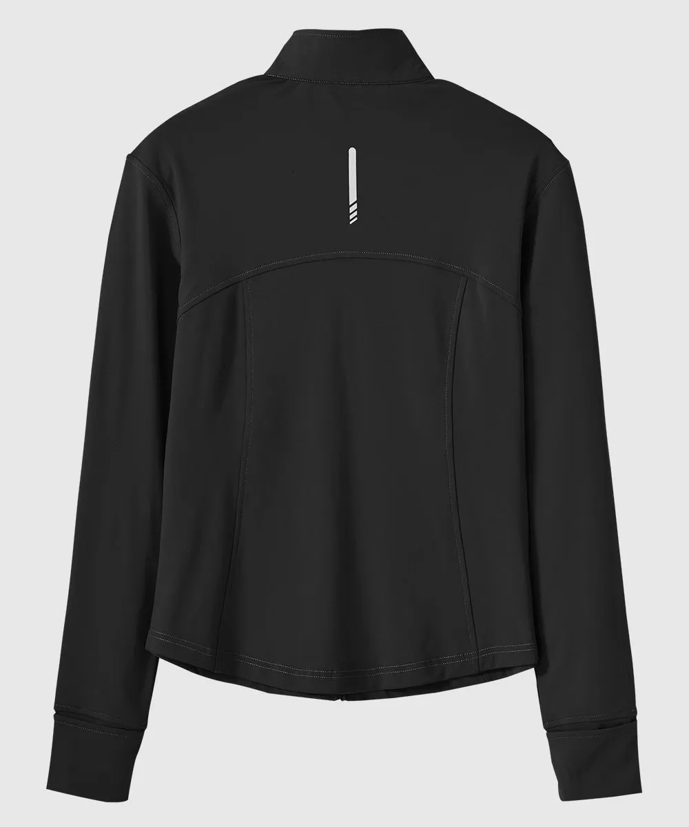 Women's Lightweight Full Zip Tight Mid Layer