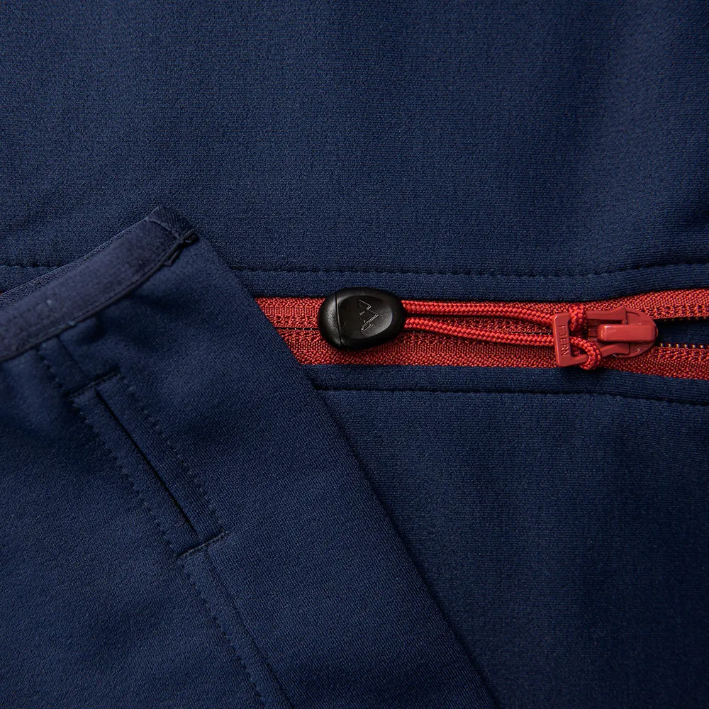 Womens Vandring Stretch Fleece Jacket (Navy/Rust)